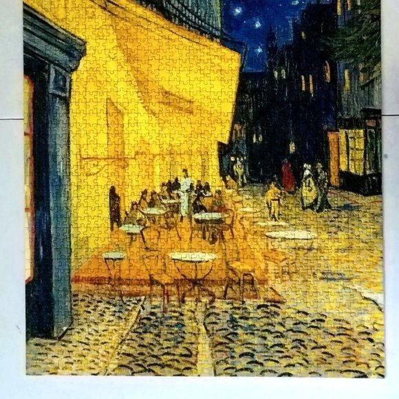 2🧩$18 Ravensburger1500 Piece Jigsaw Puzzle Vincent van Gogh 23.5" x 31.5" - Picture 3 of 5
